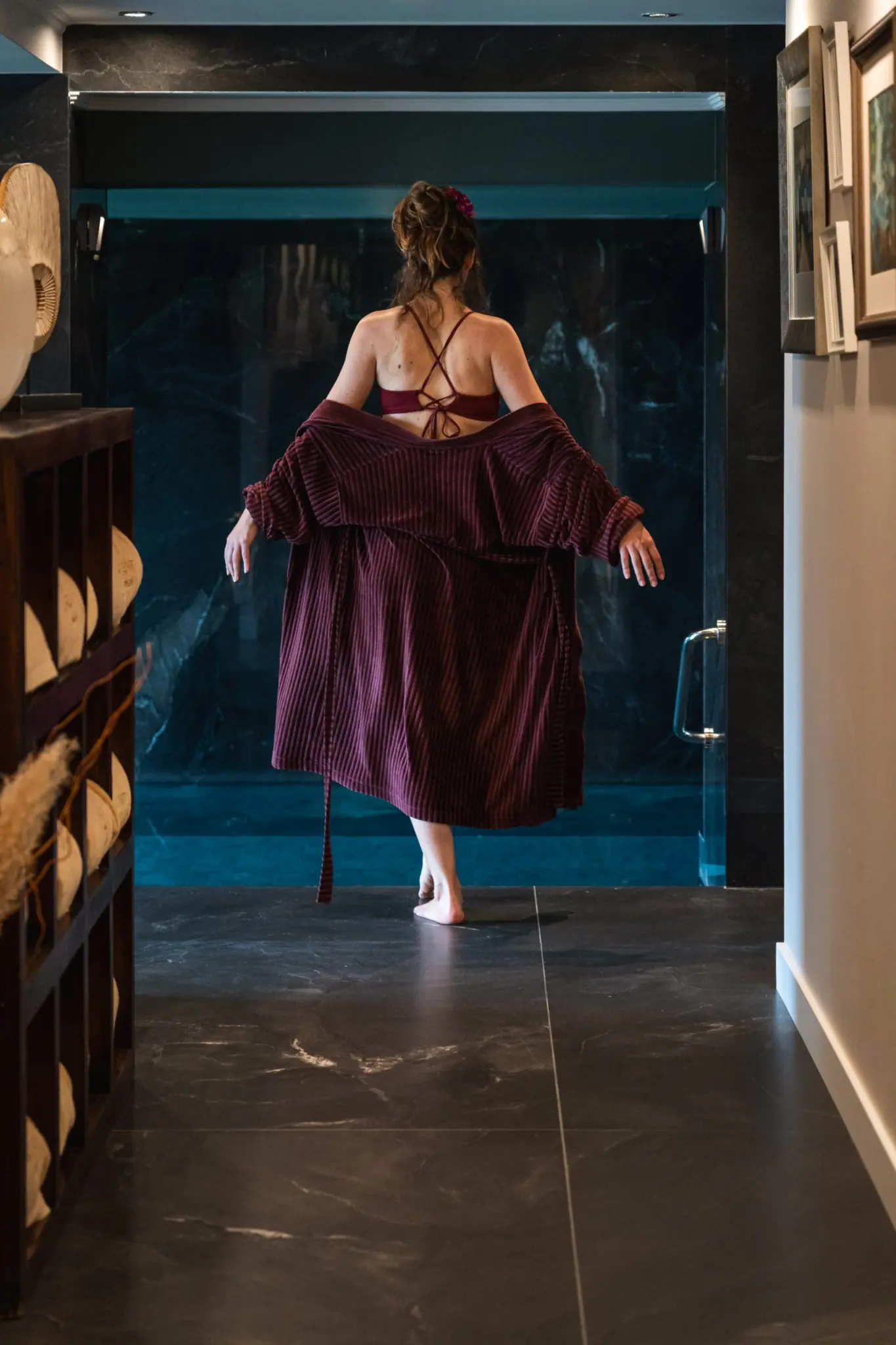 Spa and restorative wellness spaces at Longevity Clinic Cascais